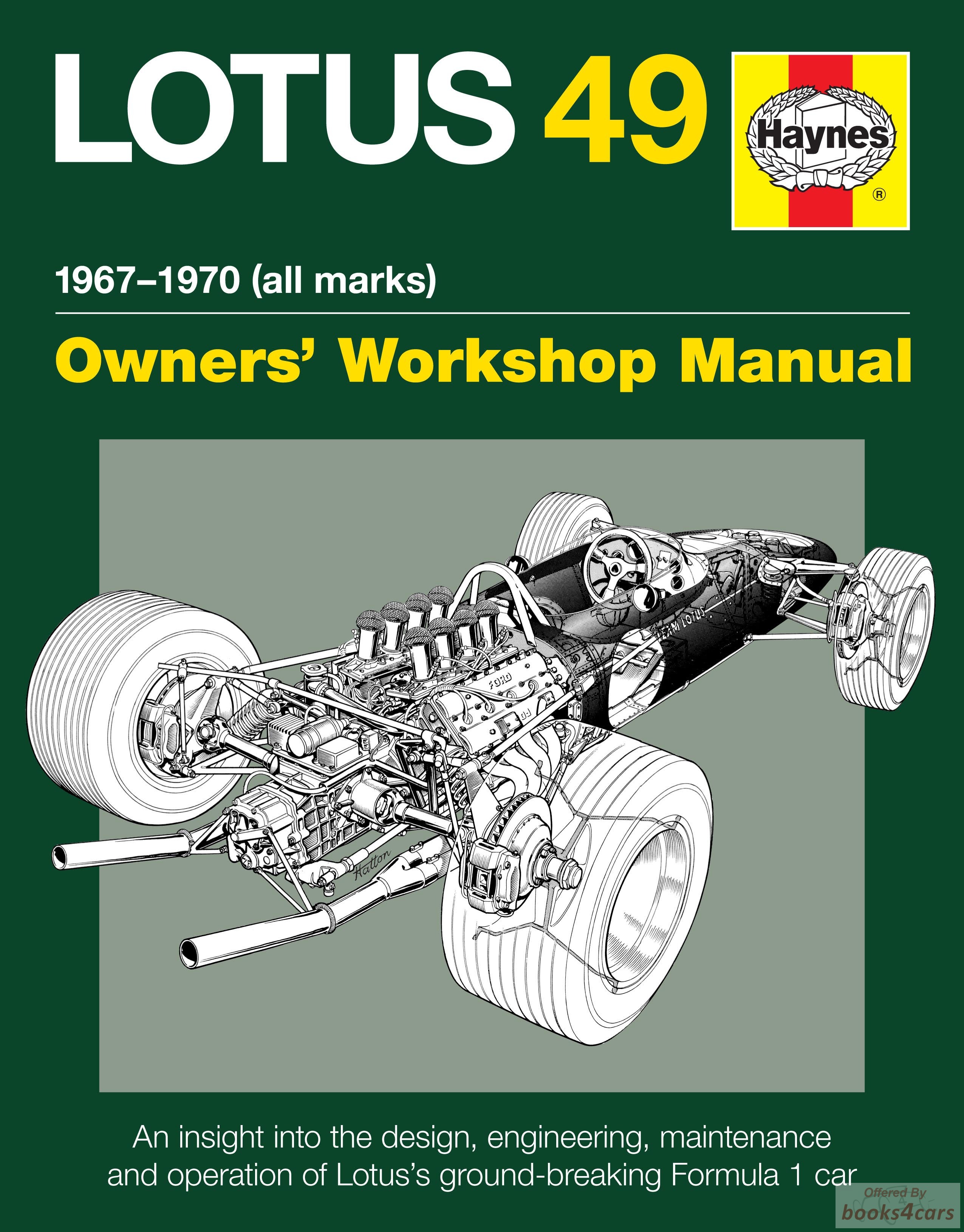 view cover of Lotus 49 Haynes Manual