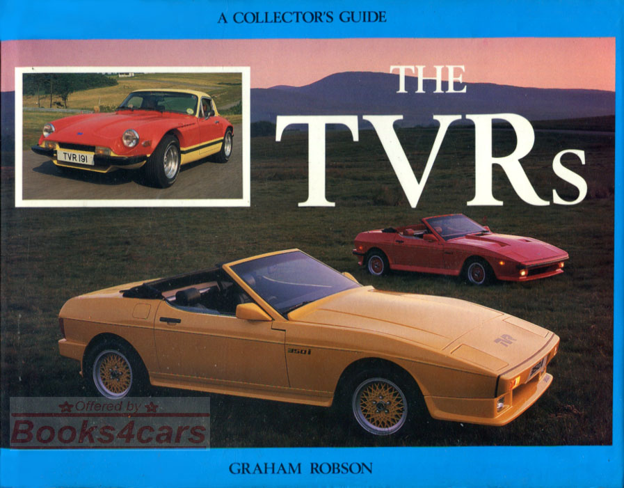 view cover of TVR Collectors Guide Volume #1 Grantura to Taimar by Graham Robson 144 pages