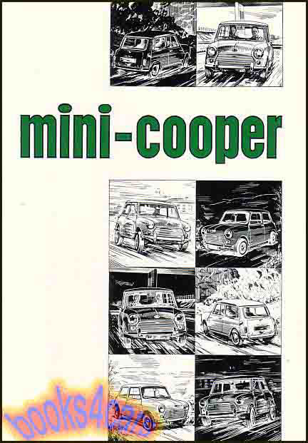 view cover of Mini Cooper S Mk II Owner manual by BMC Austin Morris 56 pages