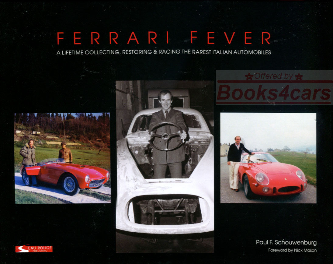view cover of Ferrari Fever 384 pgs hardcover in slipcase by Schouwenburg