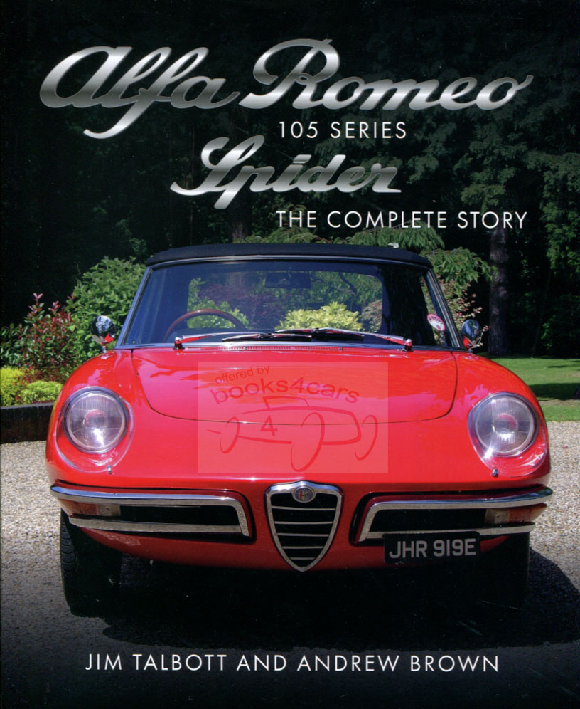 view cover of Alfa Romeo Spider Complete Story by Talbot hardcover 192 pages