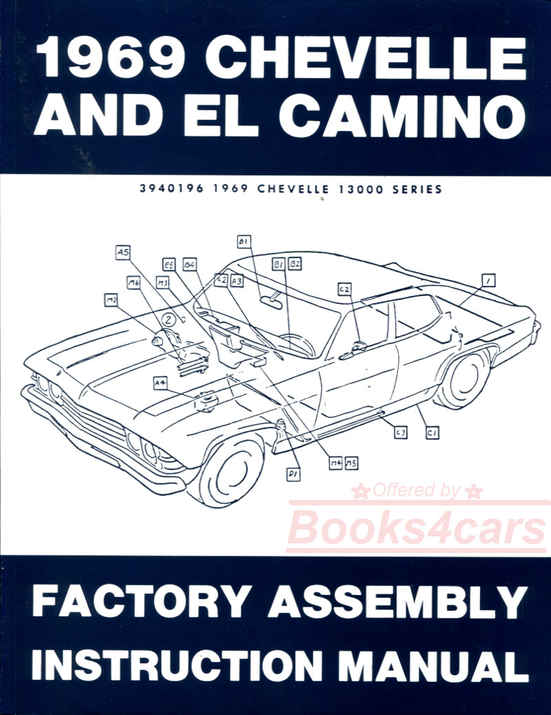 view cover of 1969 Chevelle & El Camino Assembly Manual by Chevrolet