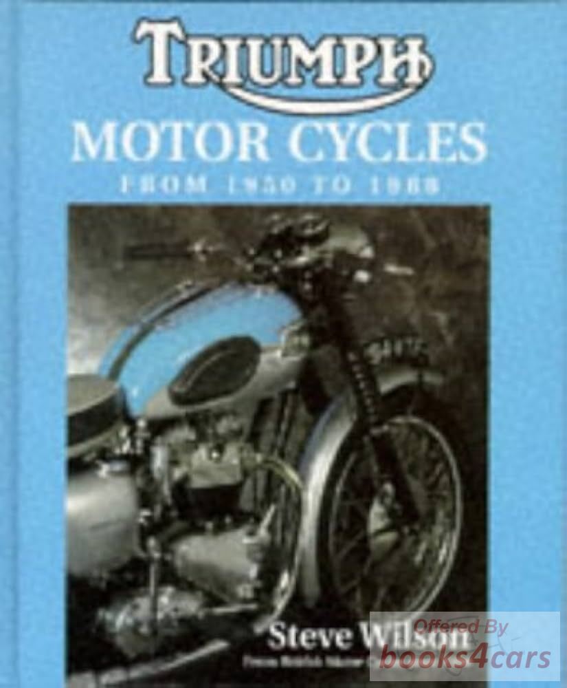 view cover of Triumph Motorcycles 1950-1988