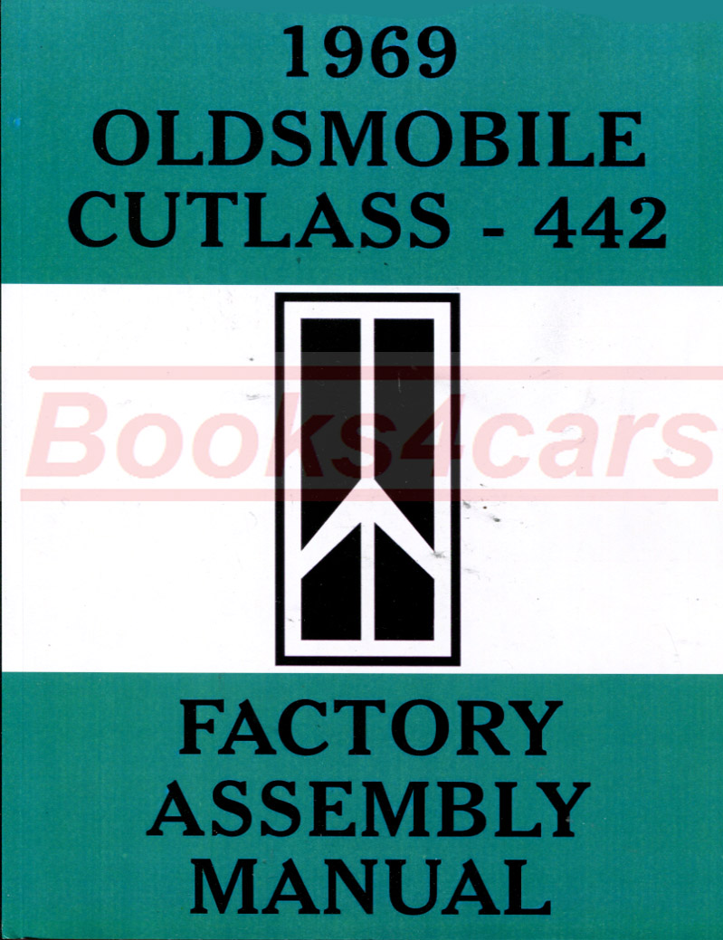 view cover of 1969 Cutlass & 442 Assembly manual by Oldsmobile