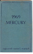 view cover of 1969 full size car Owners manual by Mercury