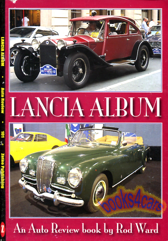 view cover of Lancia Album Auto Review book by Rod Ward 31 pgs