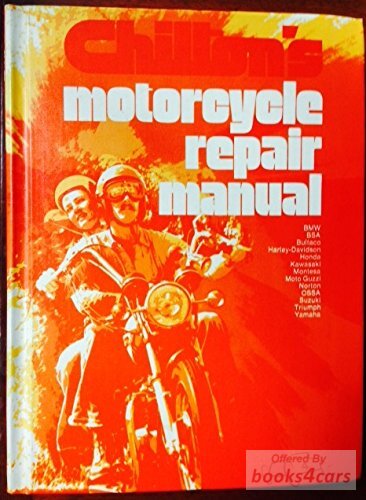 view cover of Chilton's Motorcycle Repair Manual