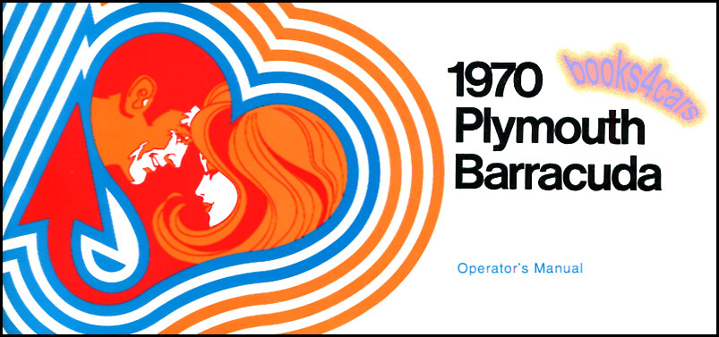 view cover of 1970 Barracuda Owners manual by Plymouth