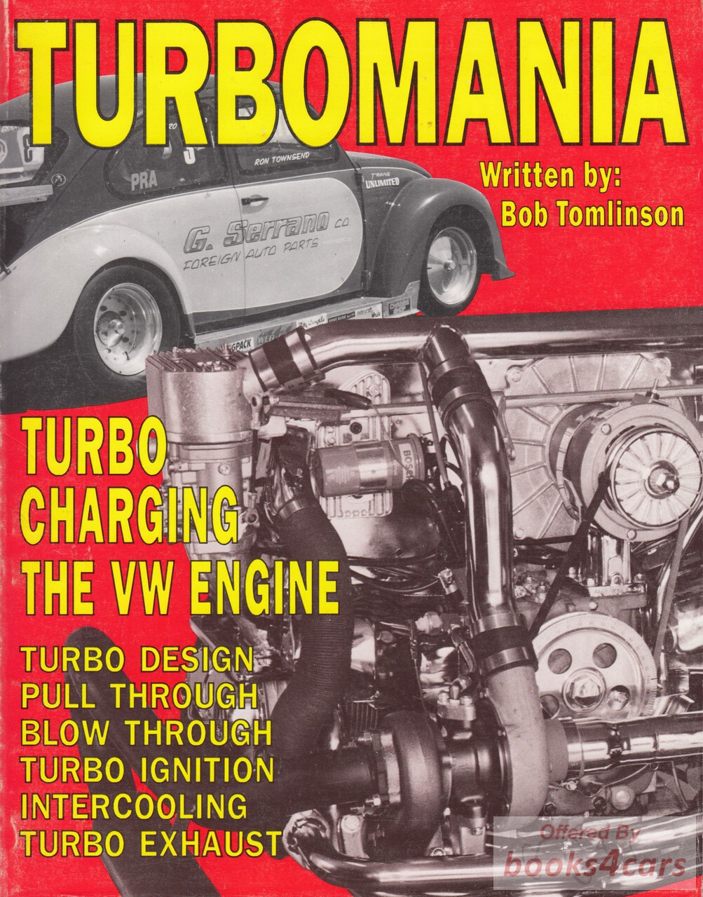 view cover of Turbomania: Turbocharging the Volkswagen VW Engine Manual by Bob Tomlinson