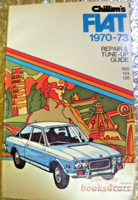 view cover of 1970-1973 850 124 128 Shop Service Repair Manual by Chilton's