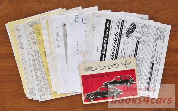 view cover of 1971 95 96 Owners Manual by Saab 95 96