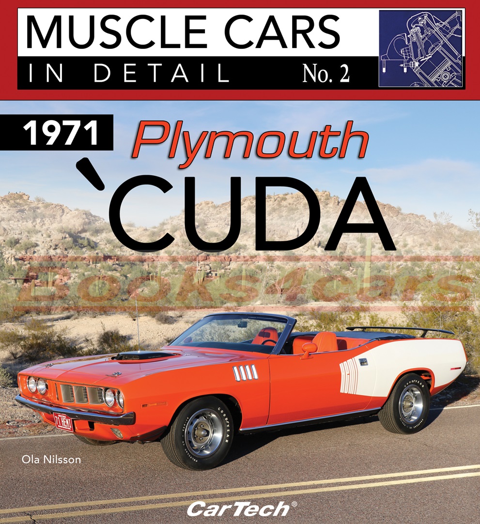 view cover of Muscle Cars in Detail No. 2 1971 Plymouth 'Cuda by O. Nilsson 110 pgs with over 90 photos