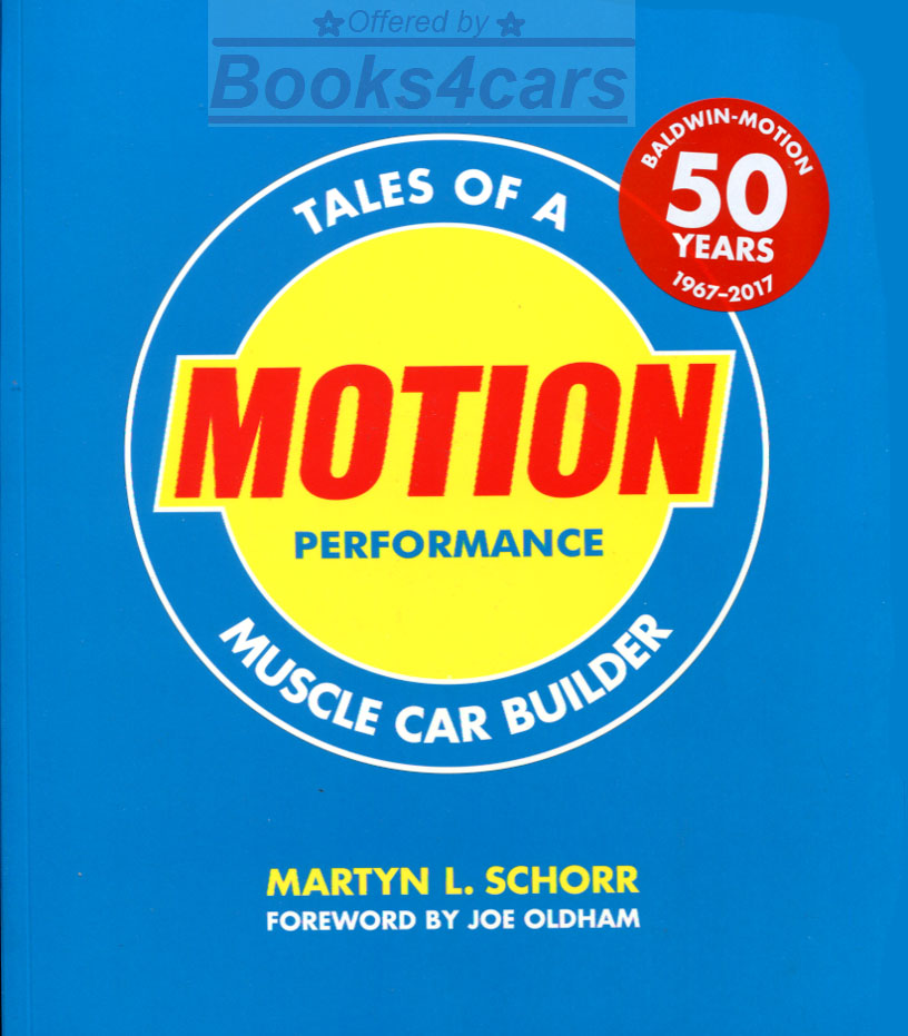 view cover of Baldwin Motion Performance muscle car builders 176 pages by M. Schorr