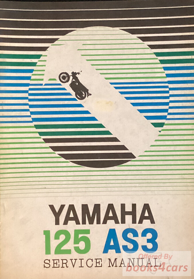 view cover of 1972 AS3 125 Twin Service Manual for Yamaha
