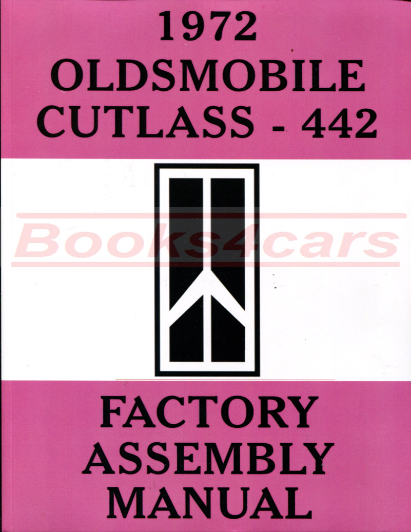 view cover of 1972 Cutlass Assembly manual by Oldsmobile.
