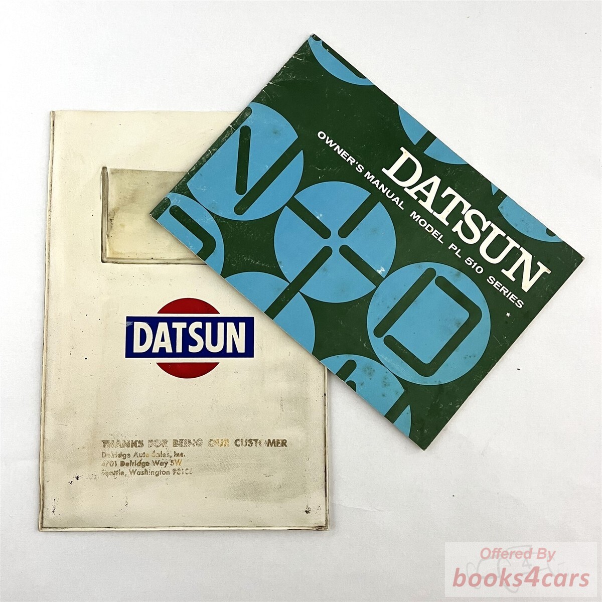 view cover of 1972 510 Owners Manual by Datsun