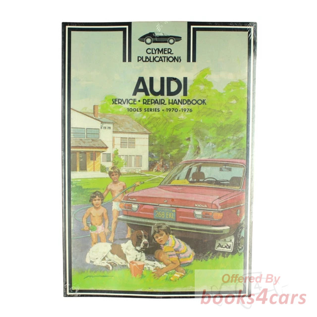 view cover of 1970-1976 Audi 100LS clymer repair manual