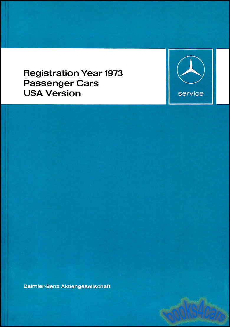 view cover of 1972 Tech Intro Manual by Mercedes for models 220 250 250 C 280 SE 600 280 SEL 300 SEL