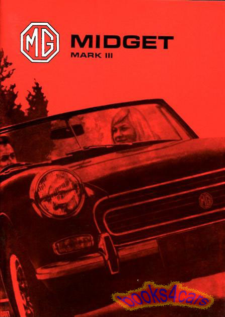 view cover of 1974 Midget owners manual by MG