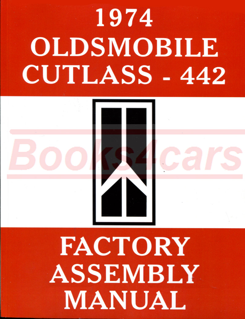 view cover of 1974 Cutlass Assembly manual by Oldsmobile.