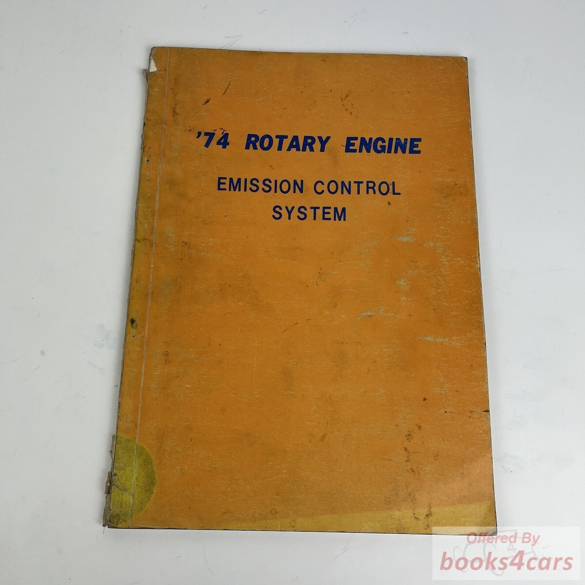 view cover of 1974 Rotary Pickup Emission Control system by Mazda