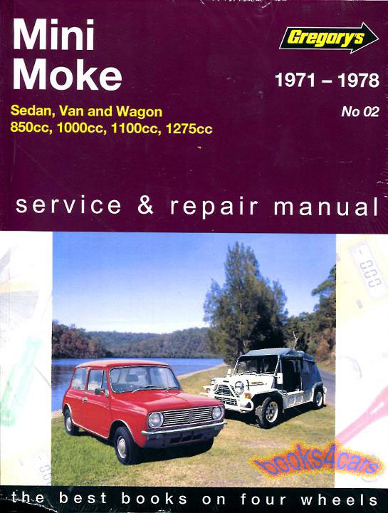 view cover of 1971-1978 Austin Morris Mini & Moke shop service repair manual 850-1275cc by Gregory's