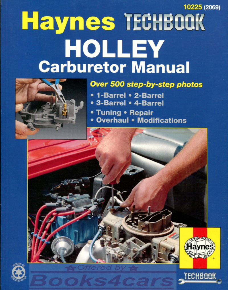 view cover of Holley Carburetor Manual models from mid '60's thru late '80's by Haynes