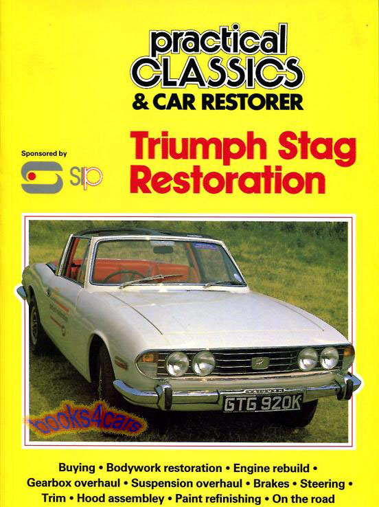 view cover of Practical Classics & Car Restorer Triumph Stag Restoration 102 pages
