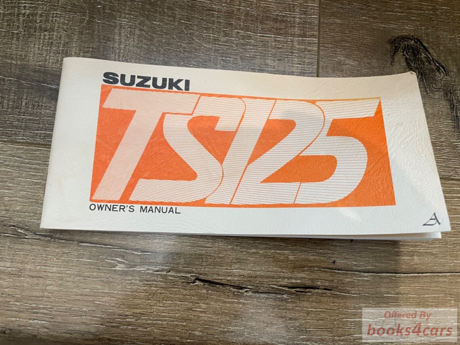 view cover of 1975 Suzuki TS125 Owners Instruction Manual Handbook - 72 pages