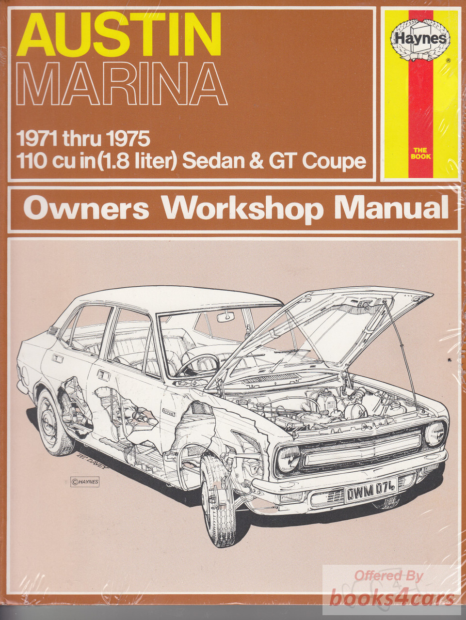 view cover of Austin Marina 71-75 Workshop service repair Manual by Haynes