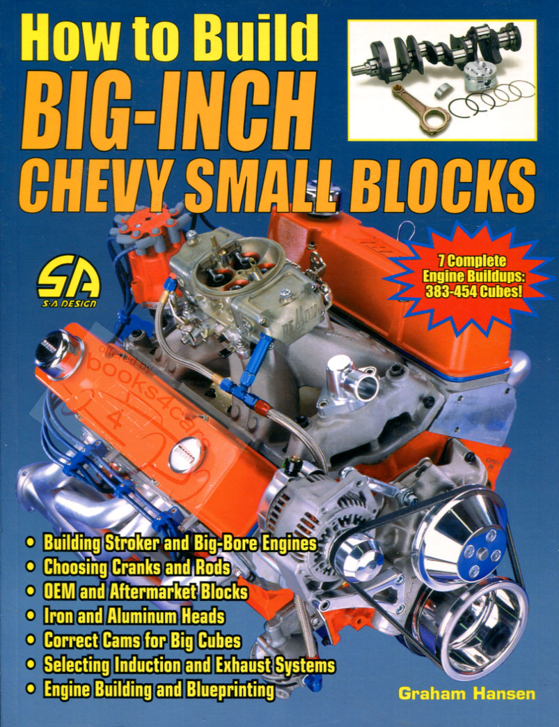 view cover of How to Build Big Inch Chevy Small Blocks 128 pages by G. Hansen