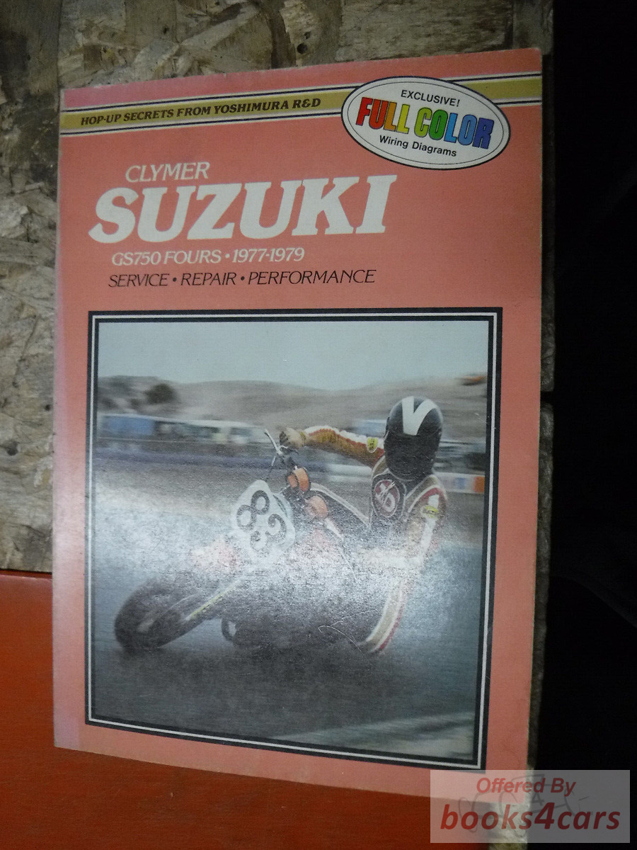 view cover of 1977-1978 GS 750 Repair & Tune-Up Guide by Chilton for Suzuki