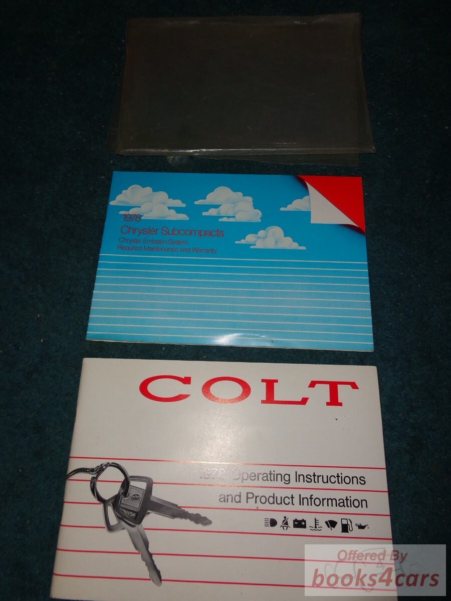 view cover of 1978 Subcompacts Maintenance and Warranty