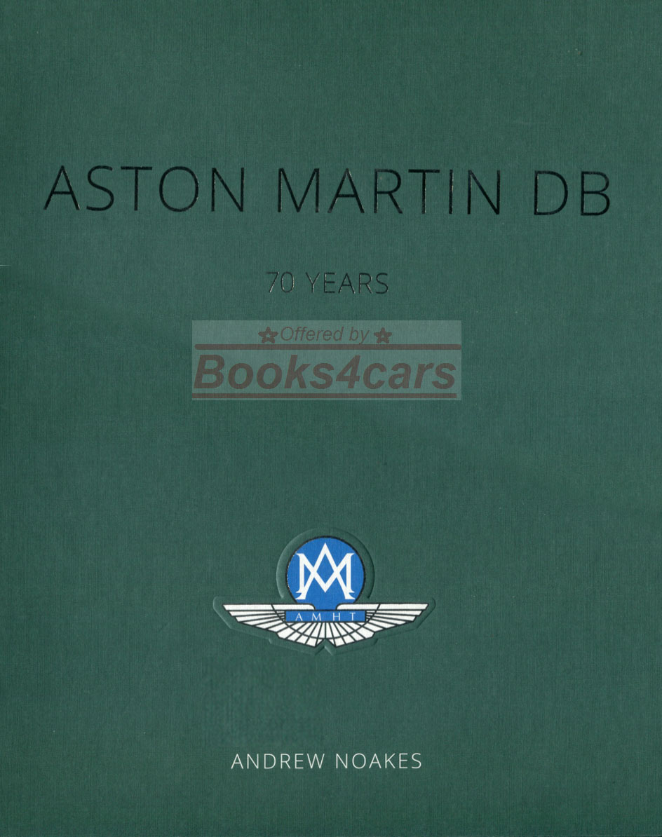 view cover of Aston Martin by R Schlegelmilch 280 page large format hard cover with many color photos offering an overview of the long history of this luxury automobile