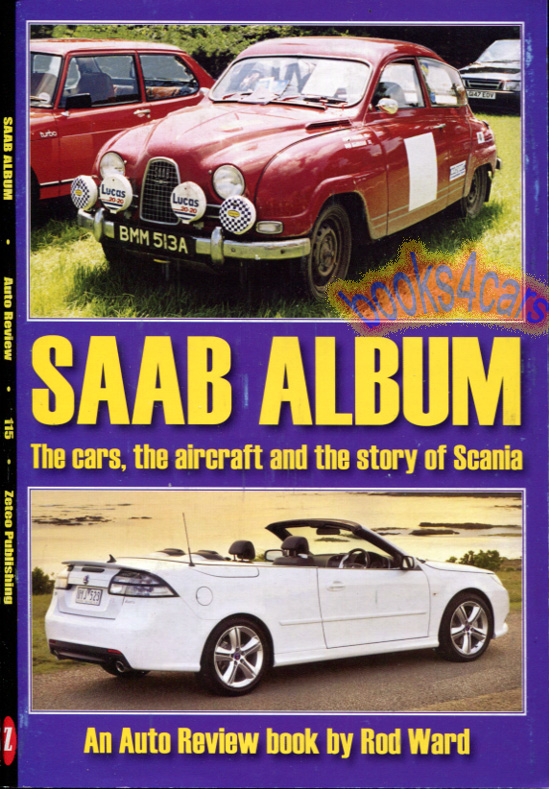 view cover of 1946-2015 SAAB album history book 31 pgs by R. Ward