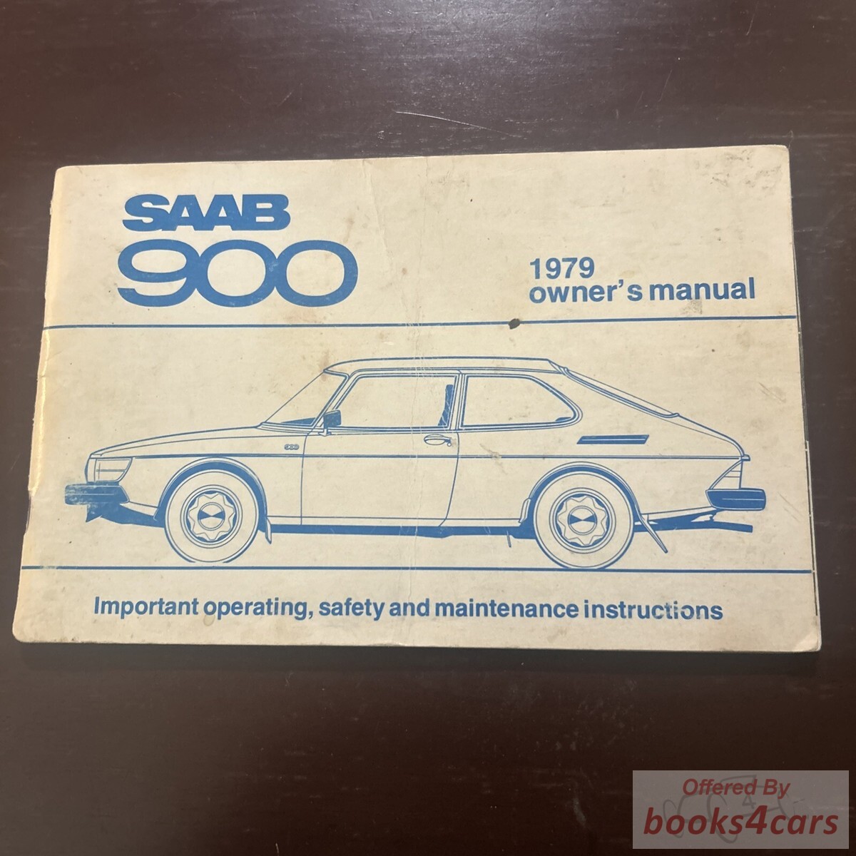 view cover of 1979 900 Owner's Manual by Saab