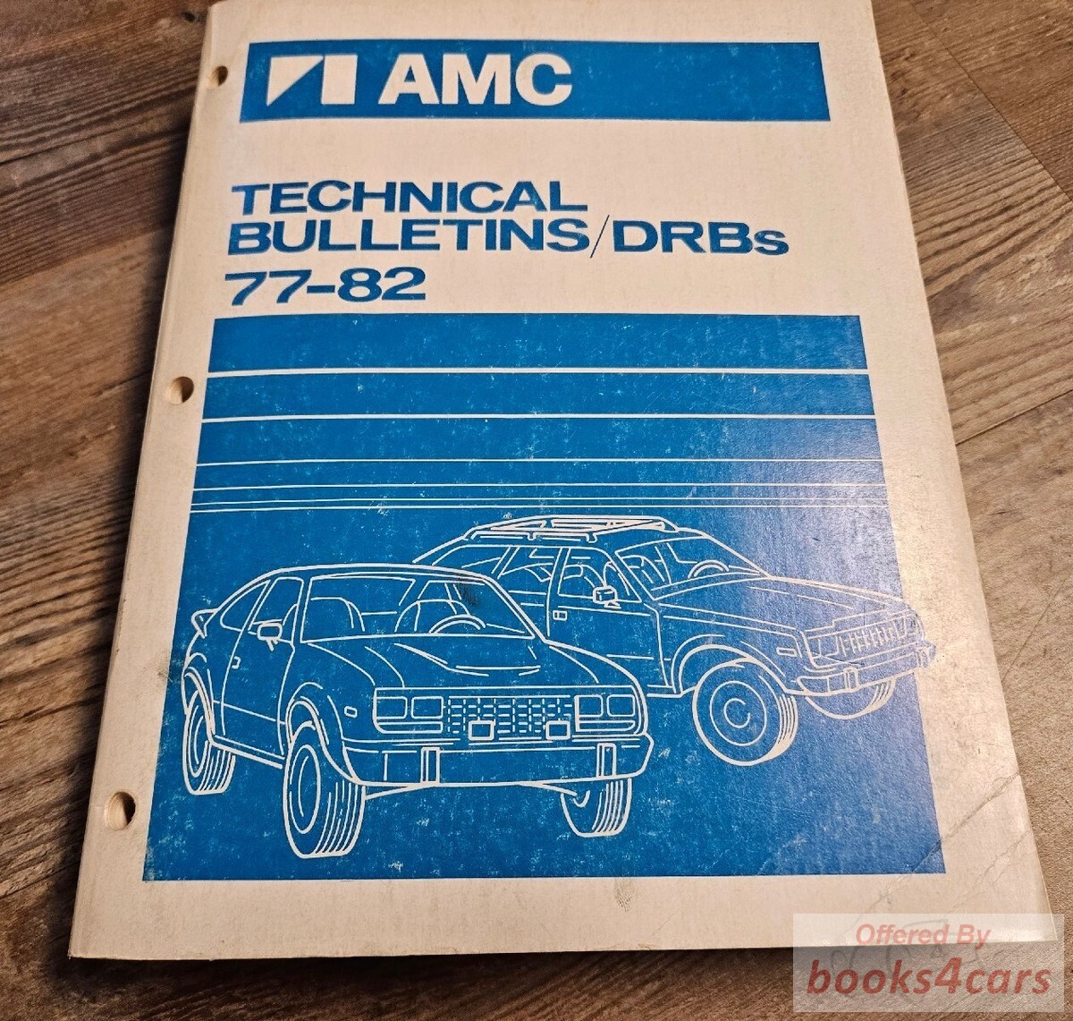 view cover of 1977-1982 AMC Technical Bulletins/DRBs