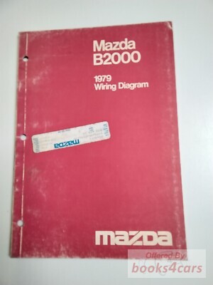 view cover of 1979 B2000 Wiring diagram