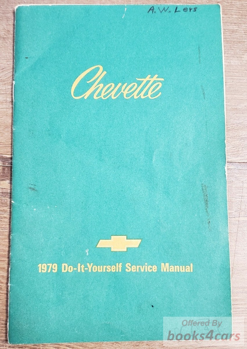 view cover of 1979 Chevette Do-It-Yourself Manual by Chevrolet
