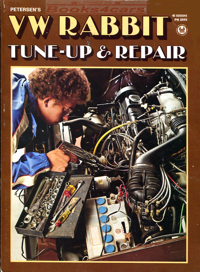 view cover of VW Rabbit Tune up and Repair manual by Petersen's for Volkswagen