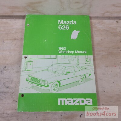 view cover of 1980 626 service manual by Mazda