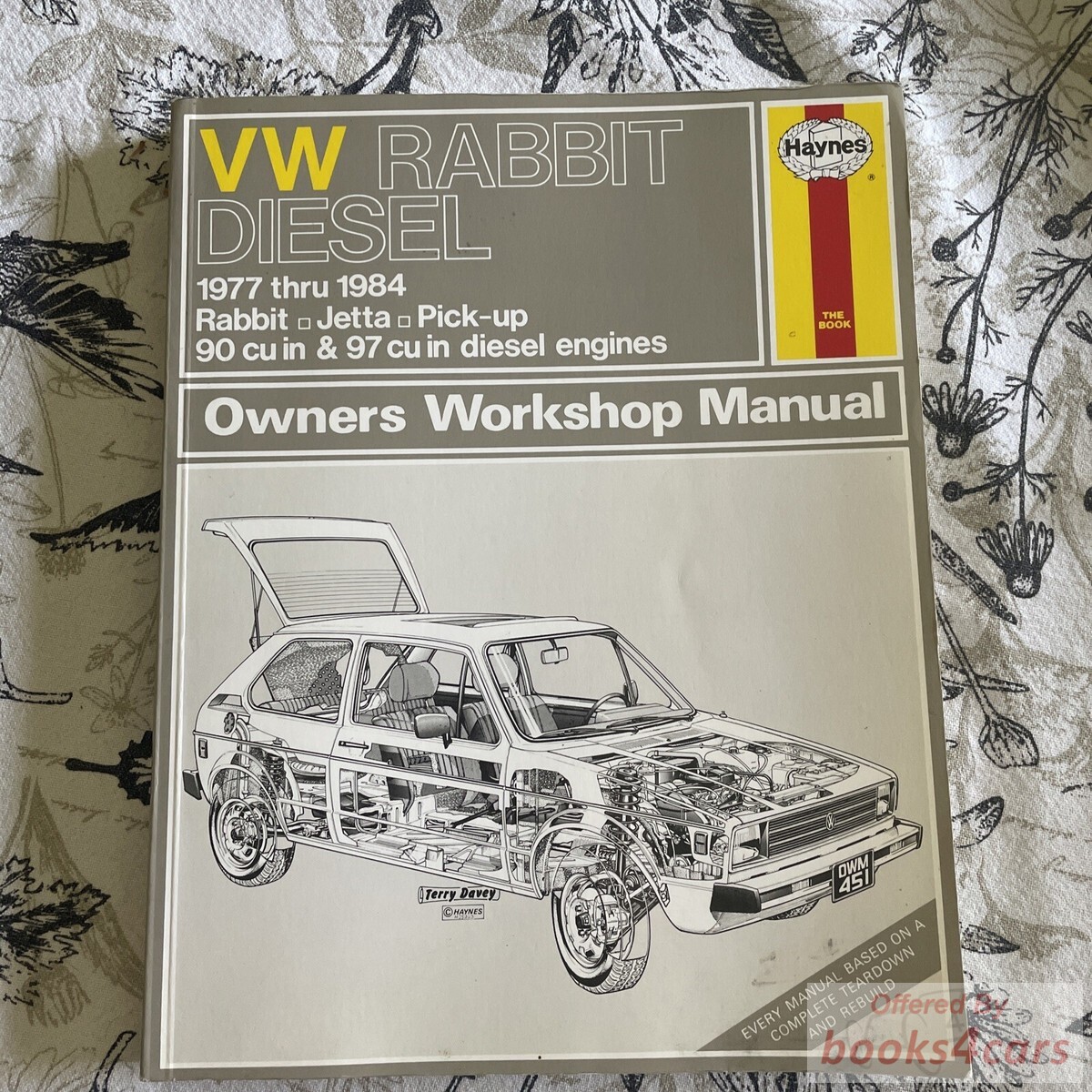 view cover of 1977-1984 Diesel Rabbit Jetta & Pick-up Shop Service Repair Manual by haynes for Volkswagen