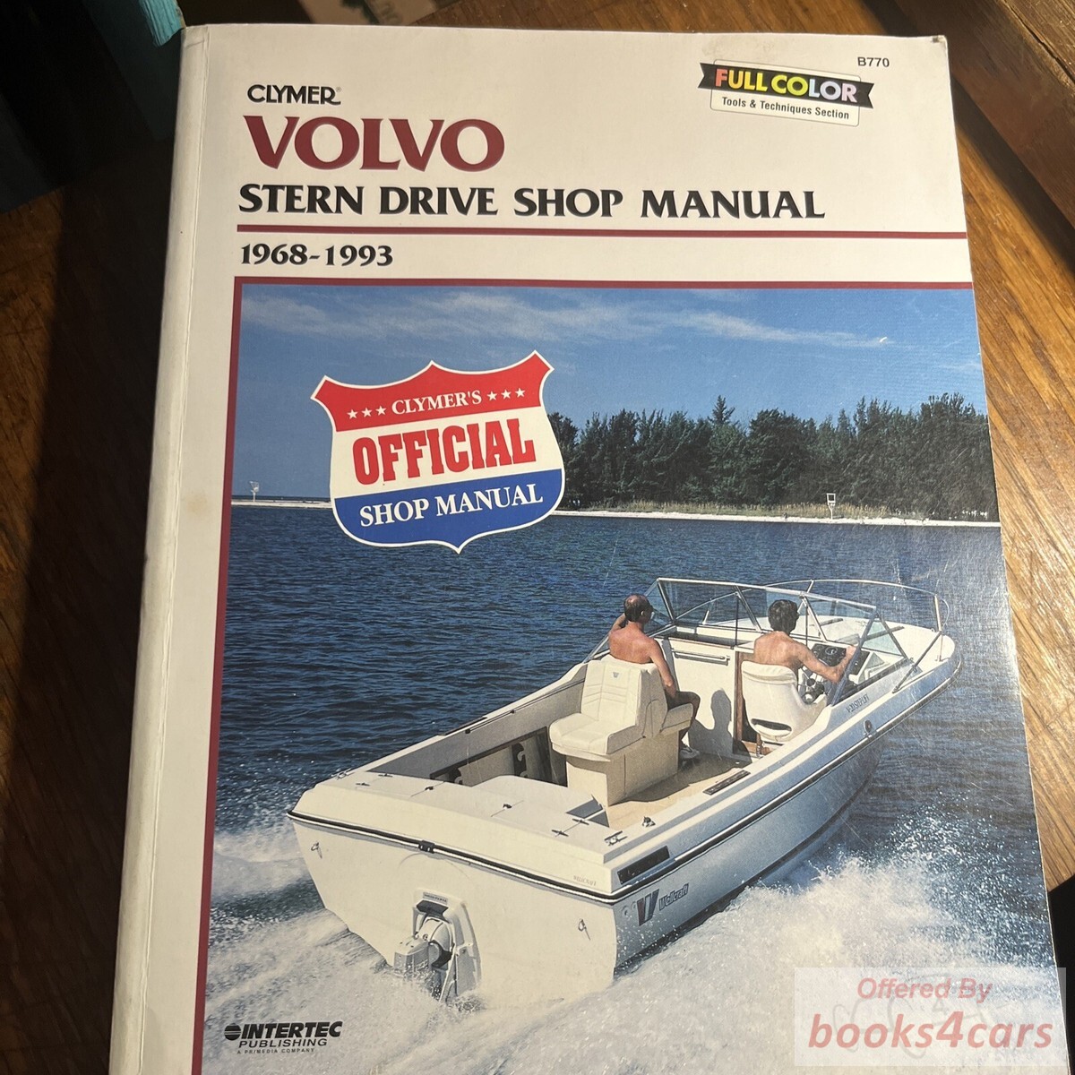 view cover of 1968-1993 Volvo Stern Drive Shop Service Reapir Manual by Clymer