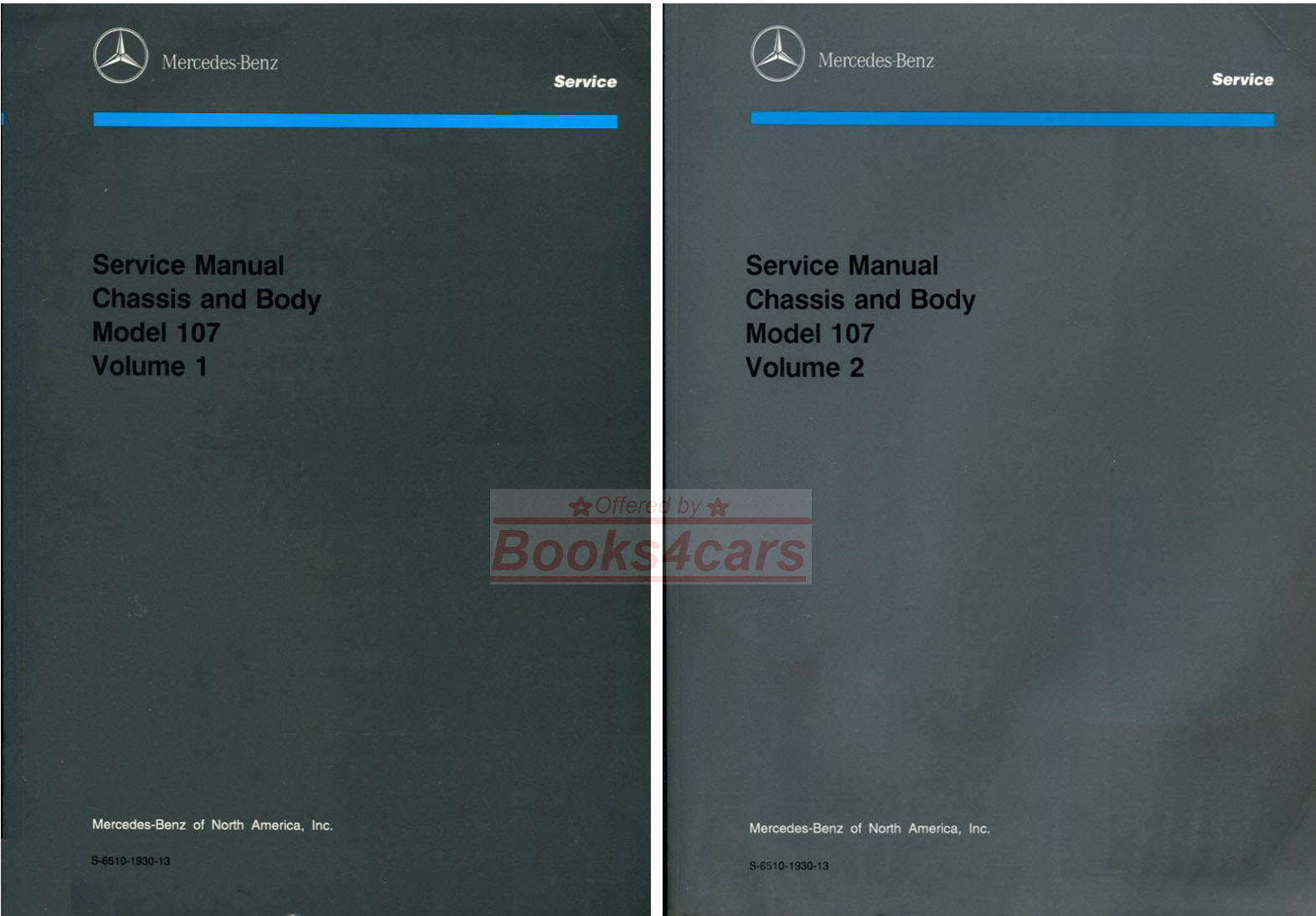 view cover of 1972-1989 SL/C CHASSIS & BODY Shop Service Manual for 350 380 450 560 SL & SLC; 107 series, also 280 & 300 450SL 560SL 380SL 280SL 300SL 500SL 350SL by Mercedes