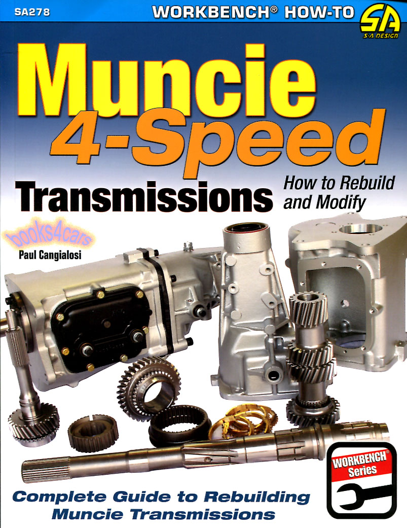 view cover of How to Rebuild & Modify Muncie 4 Speed Transmissions by Paul Cangialosi
