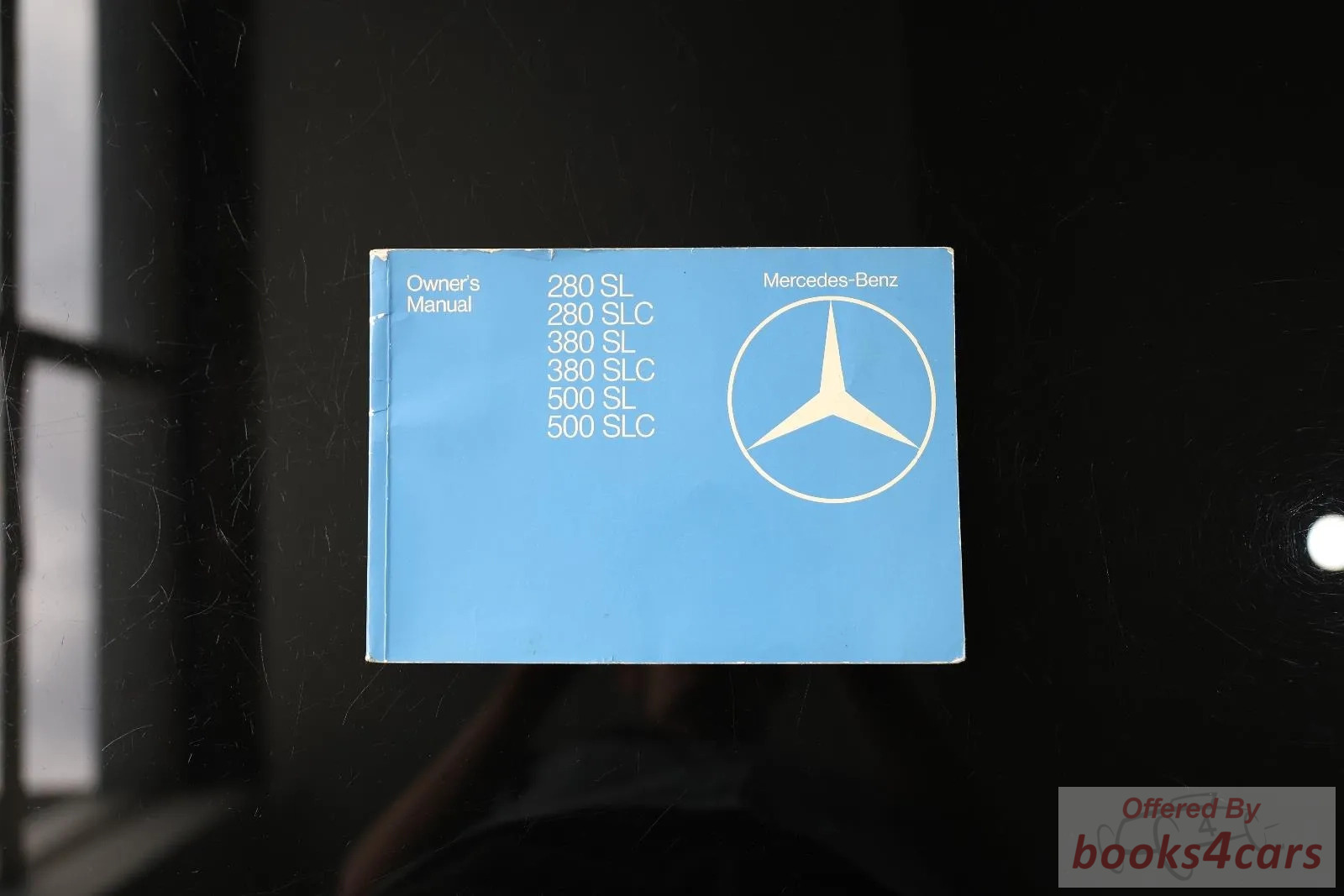 view cover of 1981 380SL SLC owners manual by Mercedes