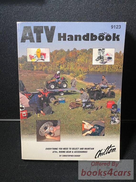 view cover of ATV Handbook everything you need to select and maintain ATV's riding gear and accessories by Christopher Bishop by Chilton