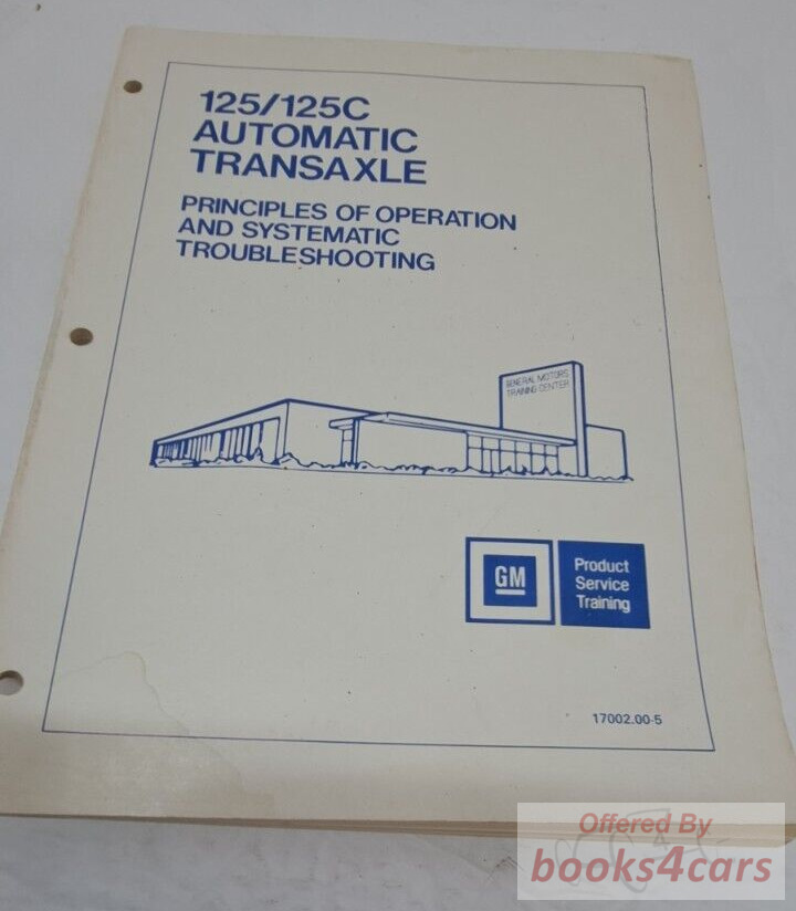 view cover of 125 125C Automatic Transmission Principles of operation & troubleshooting: by Hydramatic & General Motors