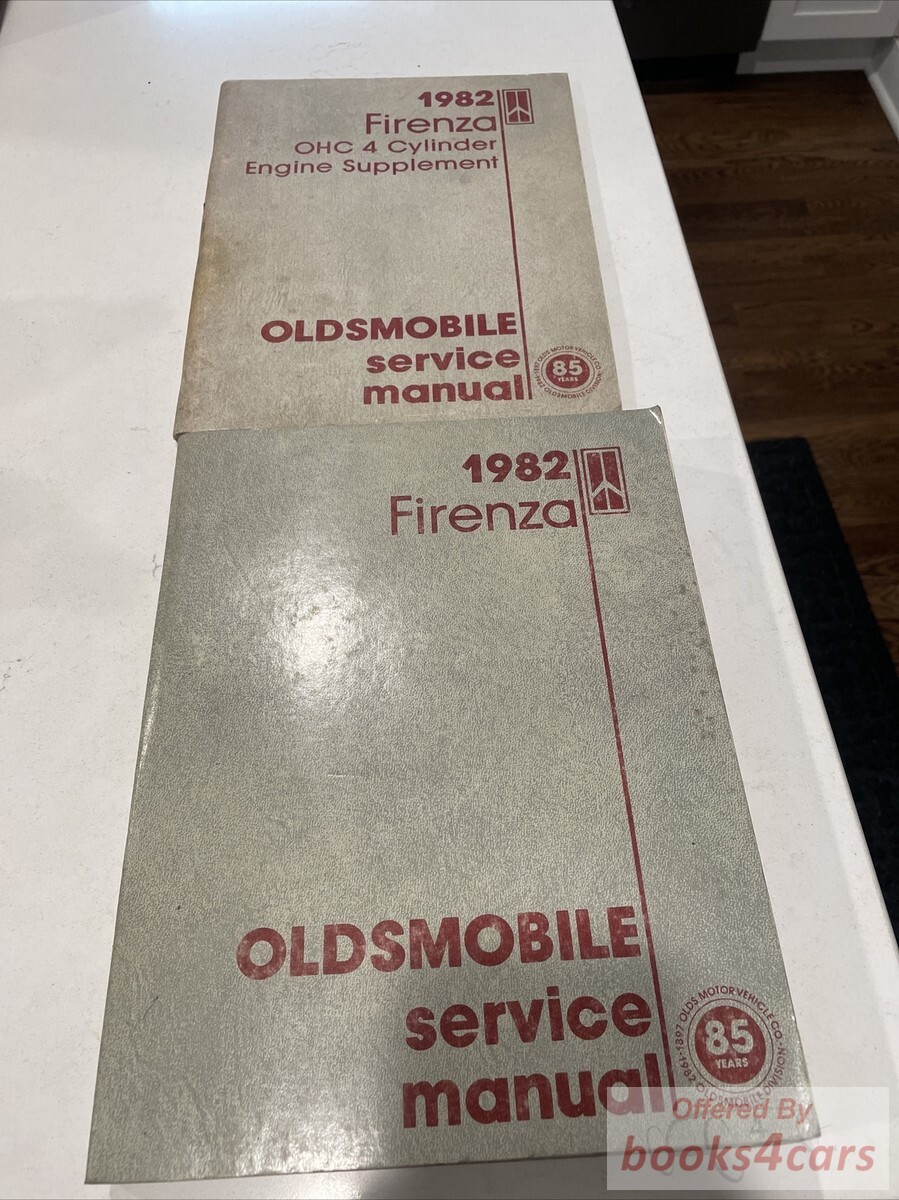 view cover of 1982 Firenza Complete Factory Service Manual by Oldsmobile