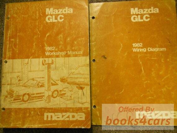 view cover of 1982 GLC Shop Service Repair Manual by Mazda